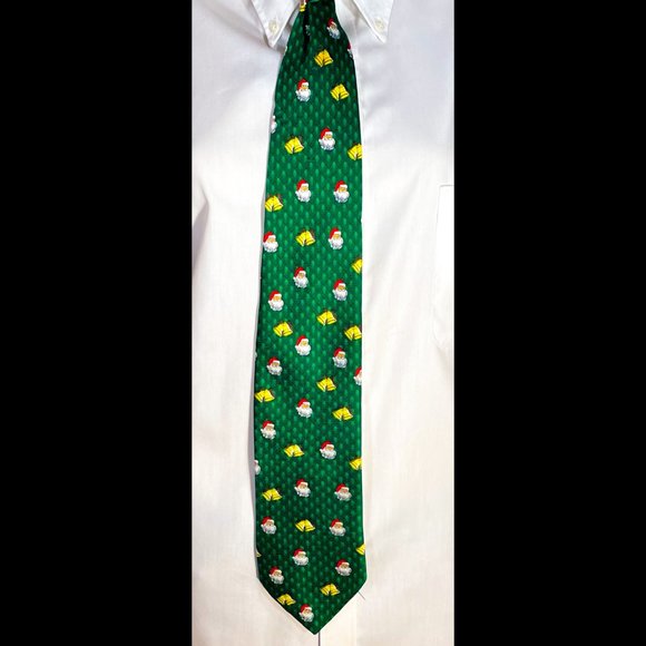 ▪️VTG▪️ CAPE COD NECKWEAR▪️ Pair of 2 Silk Holiday Christmas Neckties - Picture 2 of 8